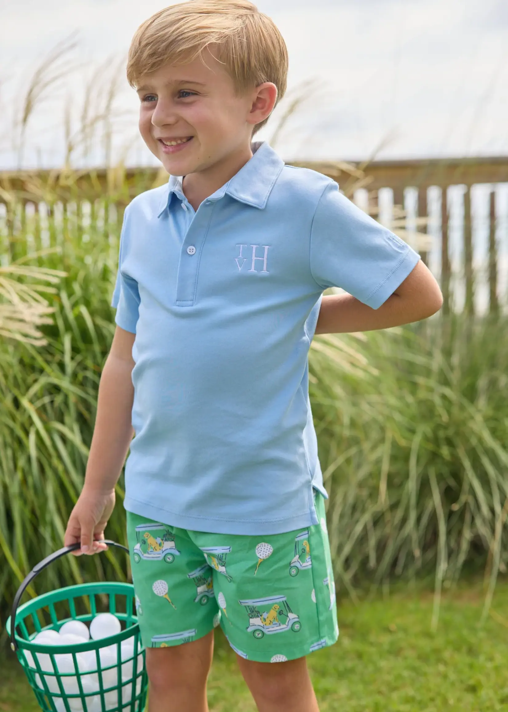 Little English Short Sleeve Polo
