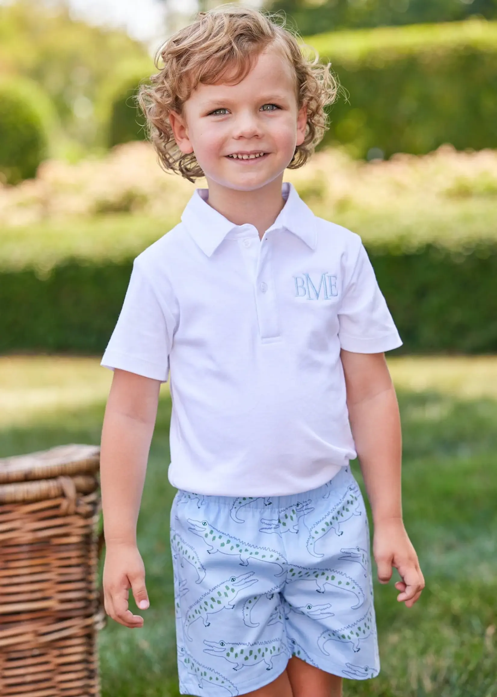 Little English Short Sleeve Polo