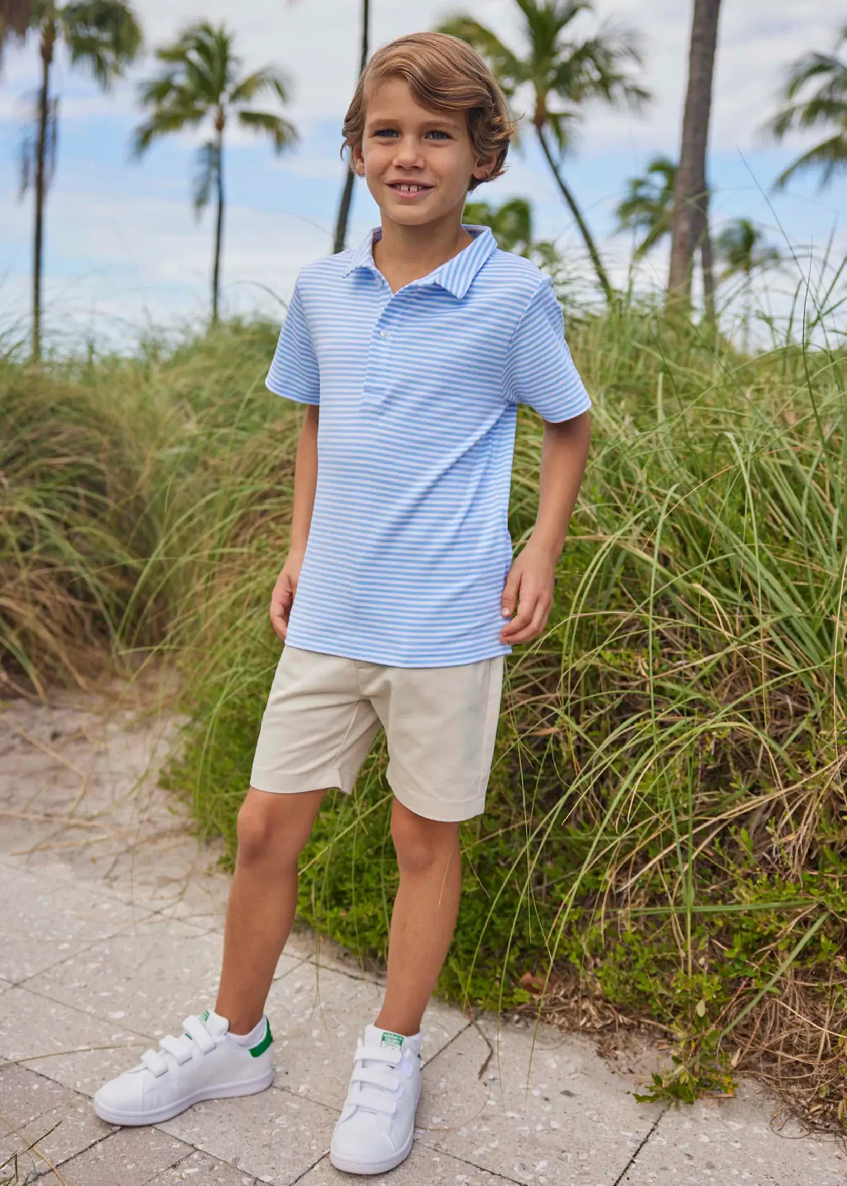 Little English Short Sleeve Polo