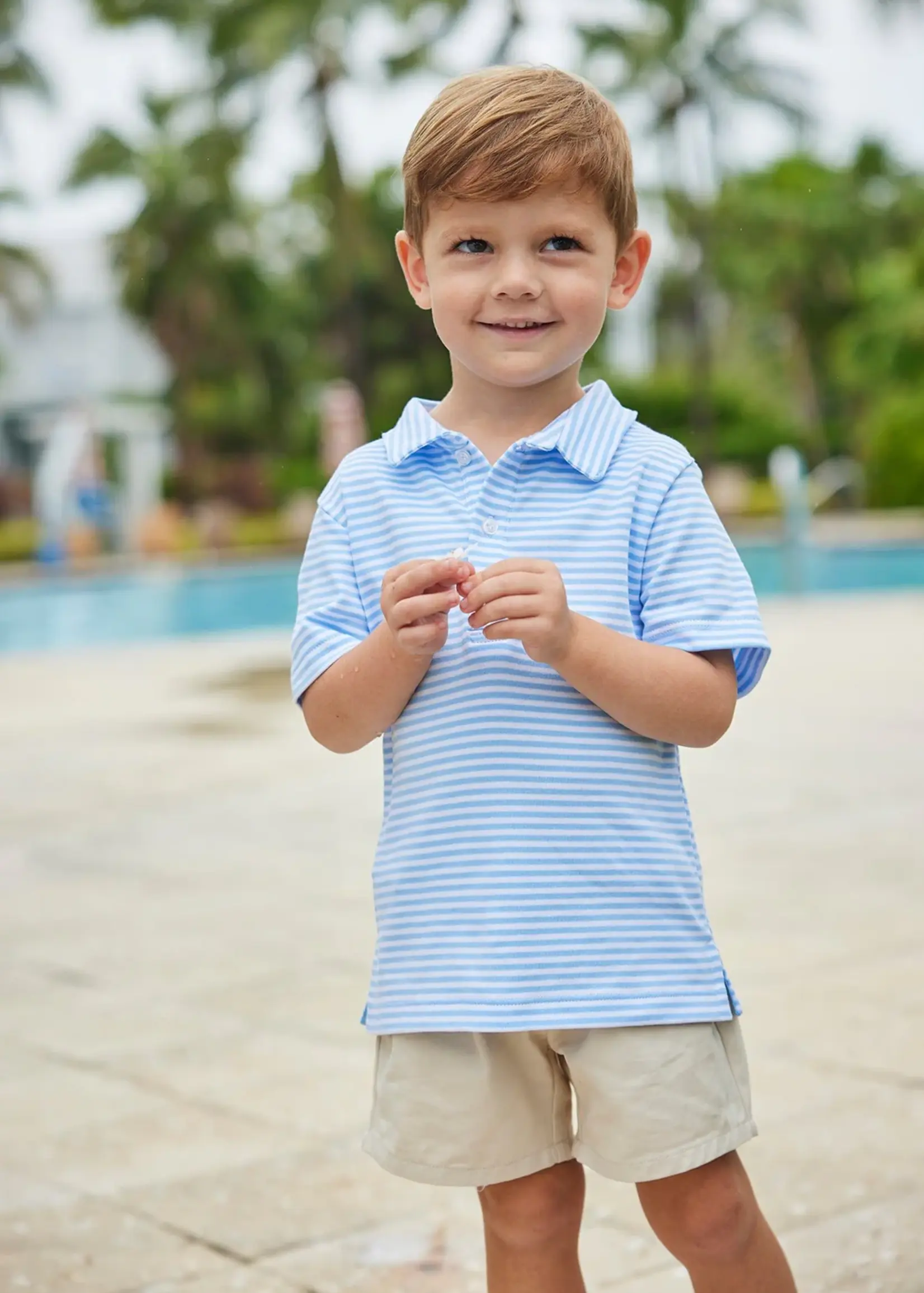 Little English Short Sleeve Polo