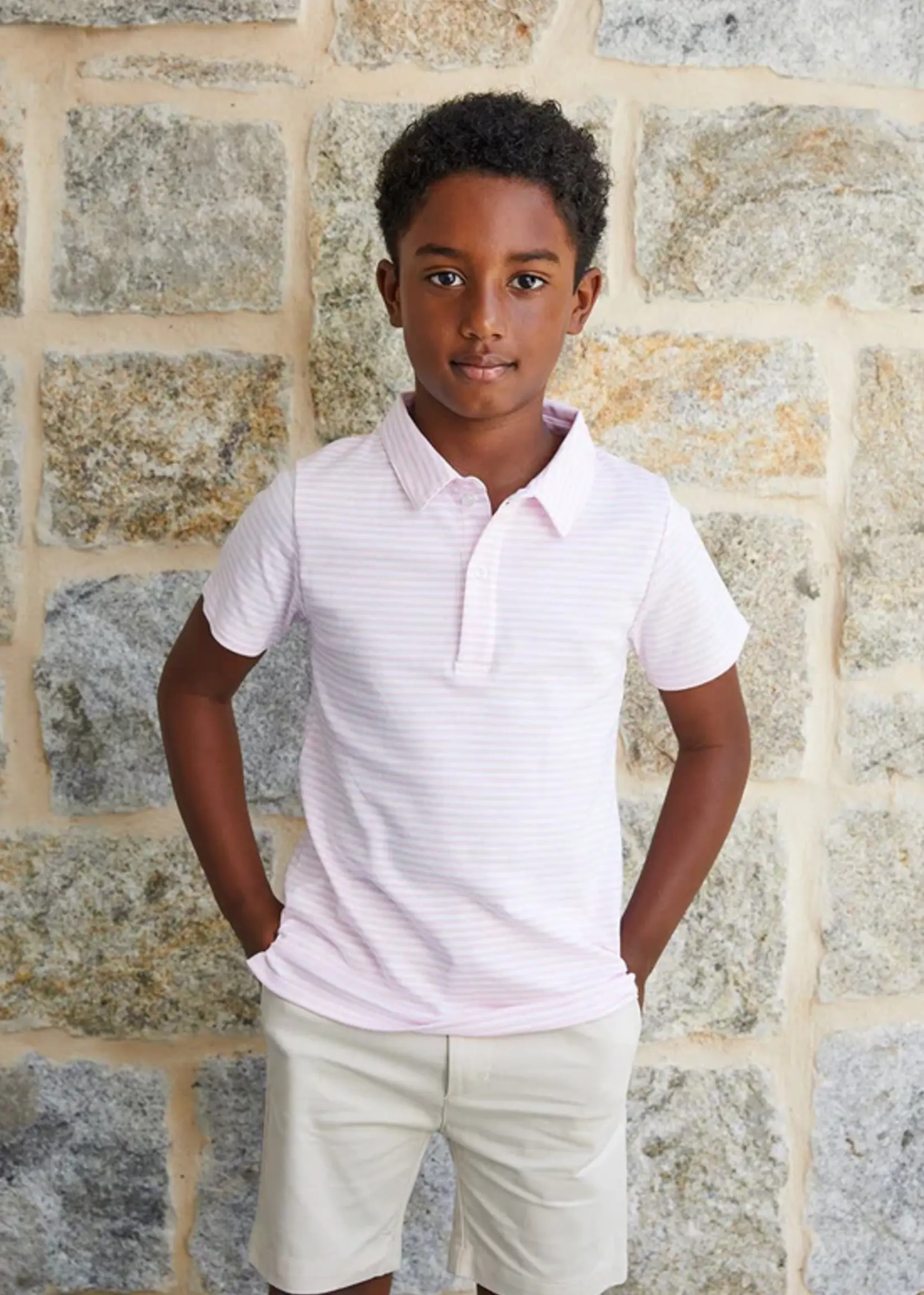 Little English Short Sleeve Polo