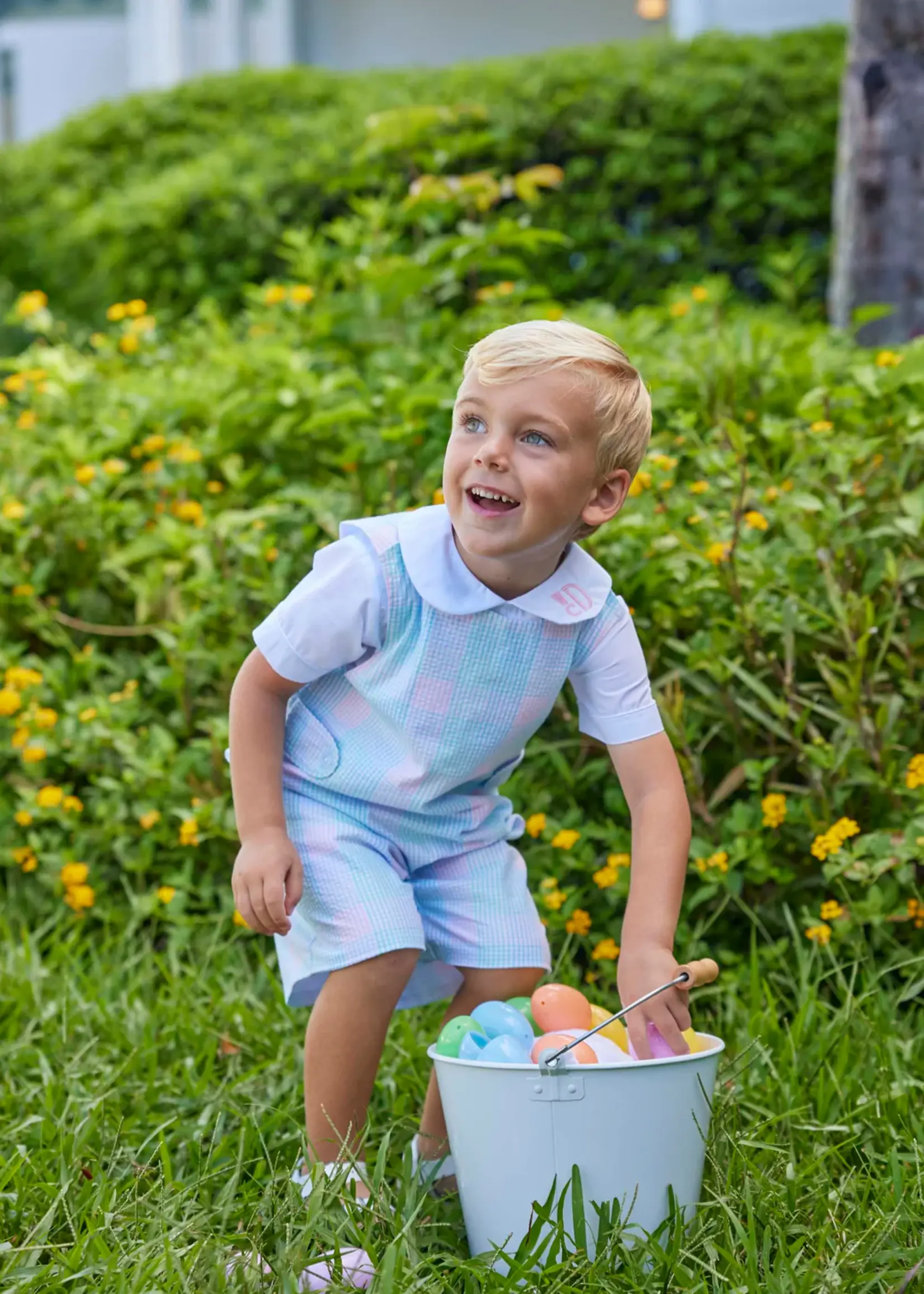 Little English Short Sleeve Peter Pan Shirt