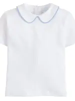 Little English Piped Peter Pan Short Sleeve