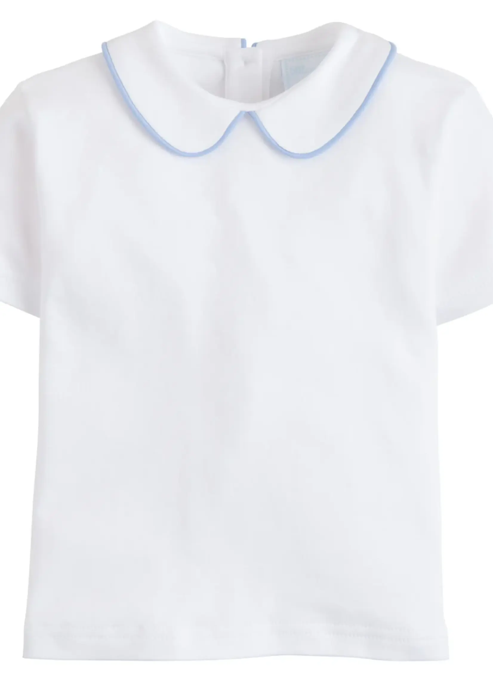 Little English Piped Peter Pan Short Sleeve