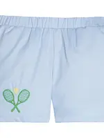 Little English Applique Court Short