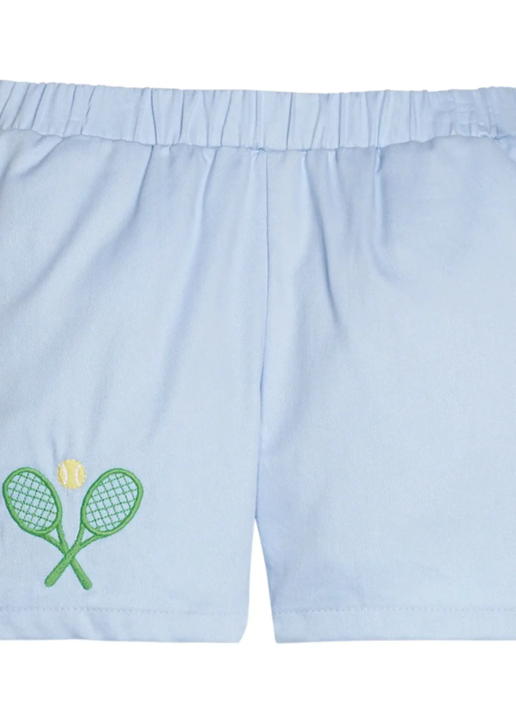 Little English Applique Court Short
