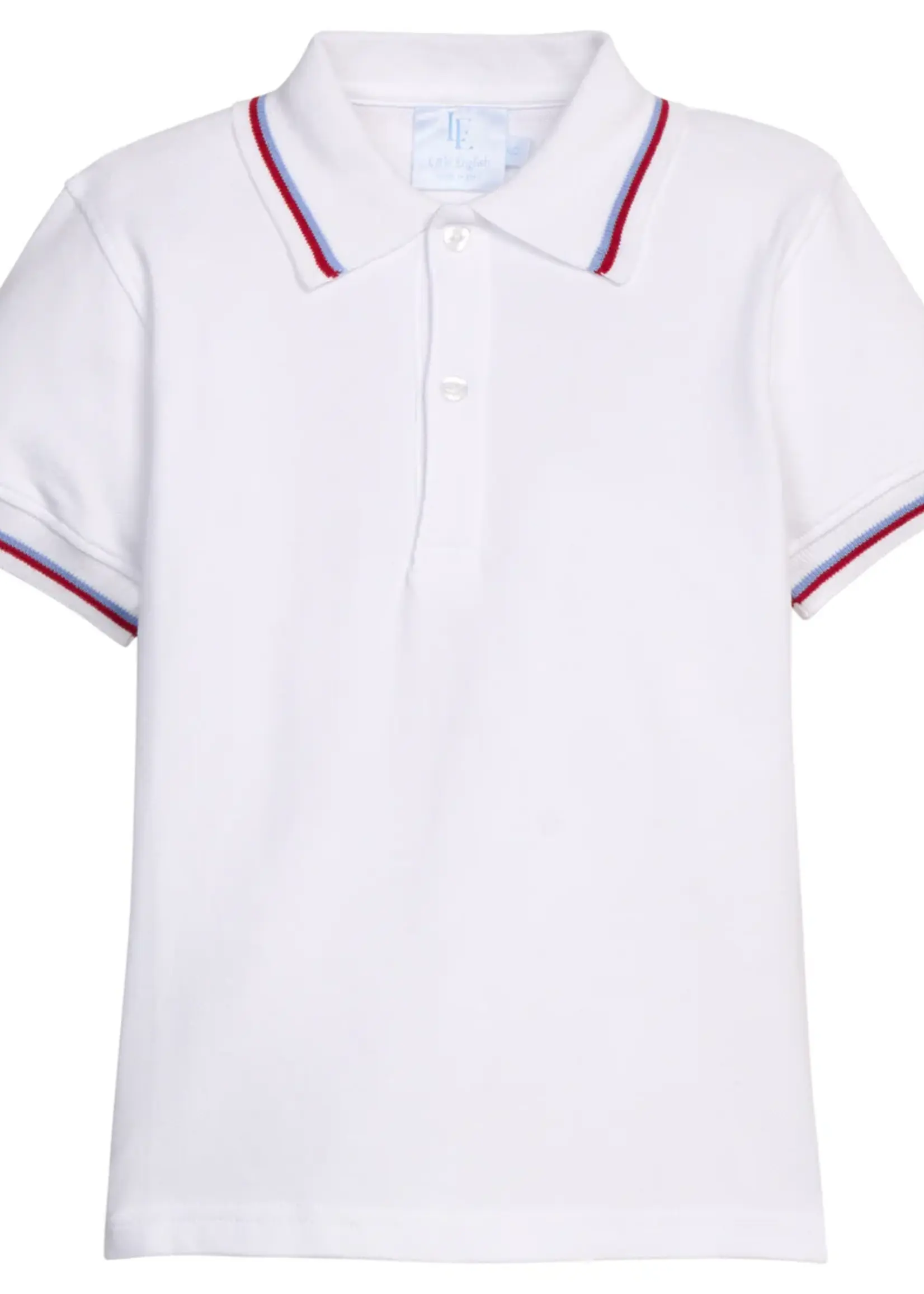 Little English Short Sleeve Tipped Polo