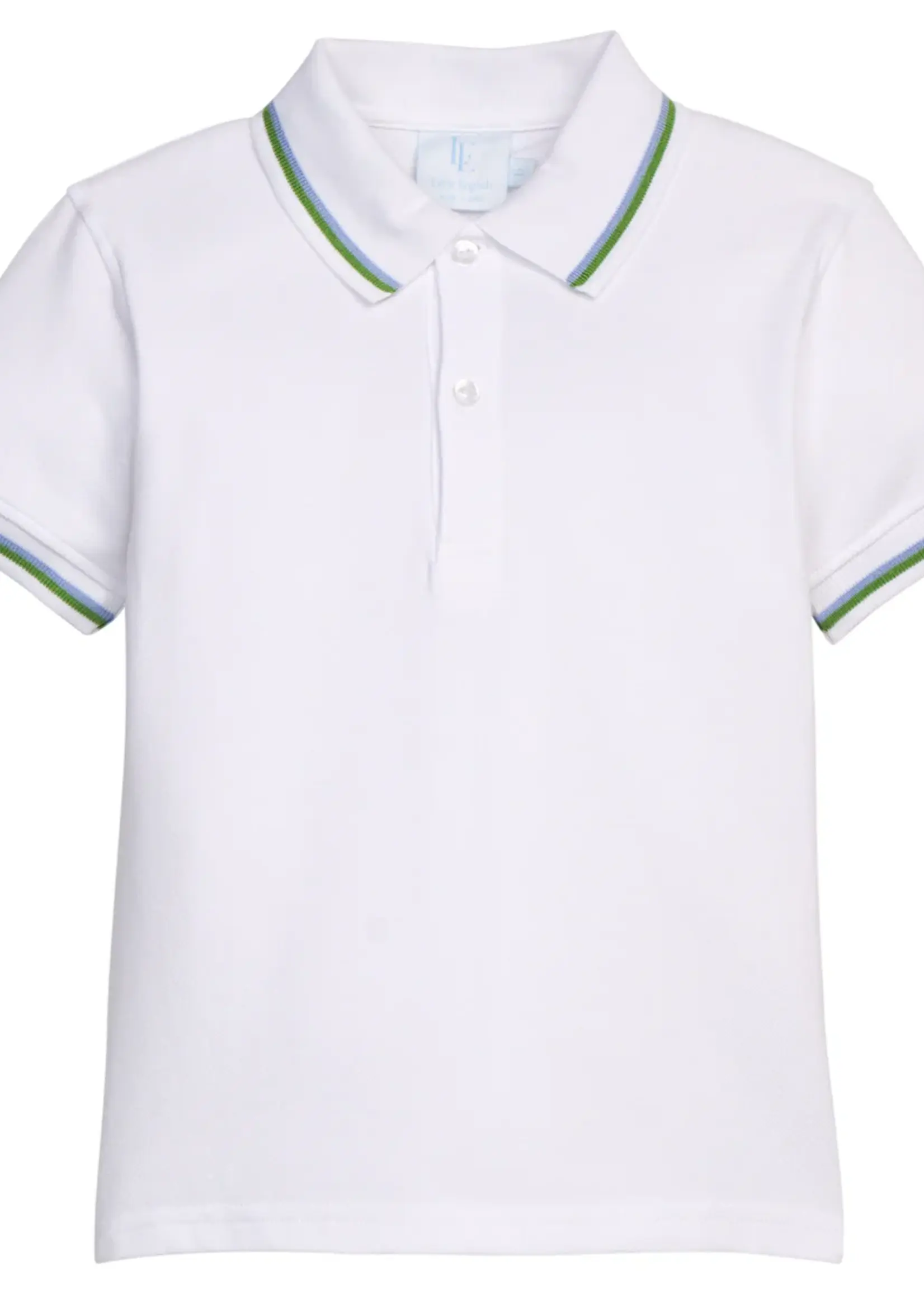 Little English Short Sleeve Tipped Polo
