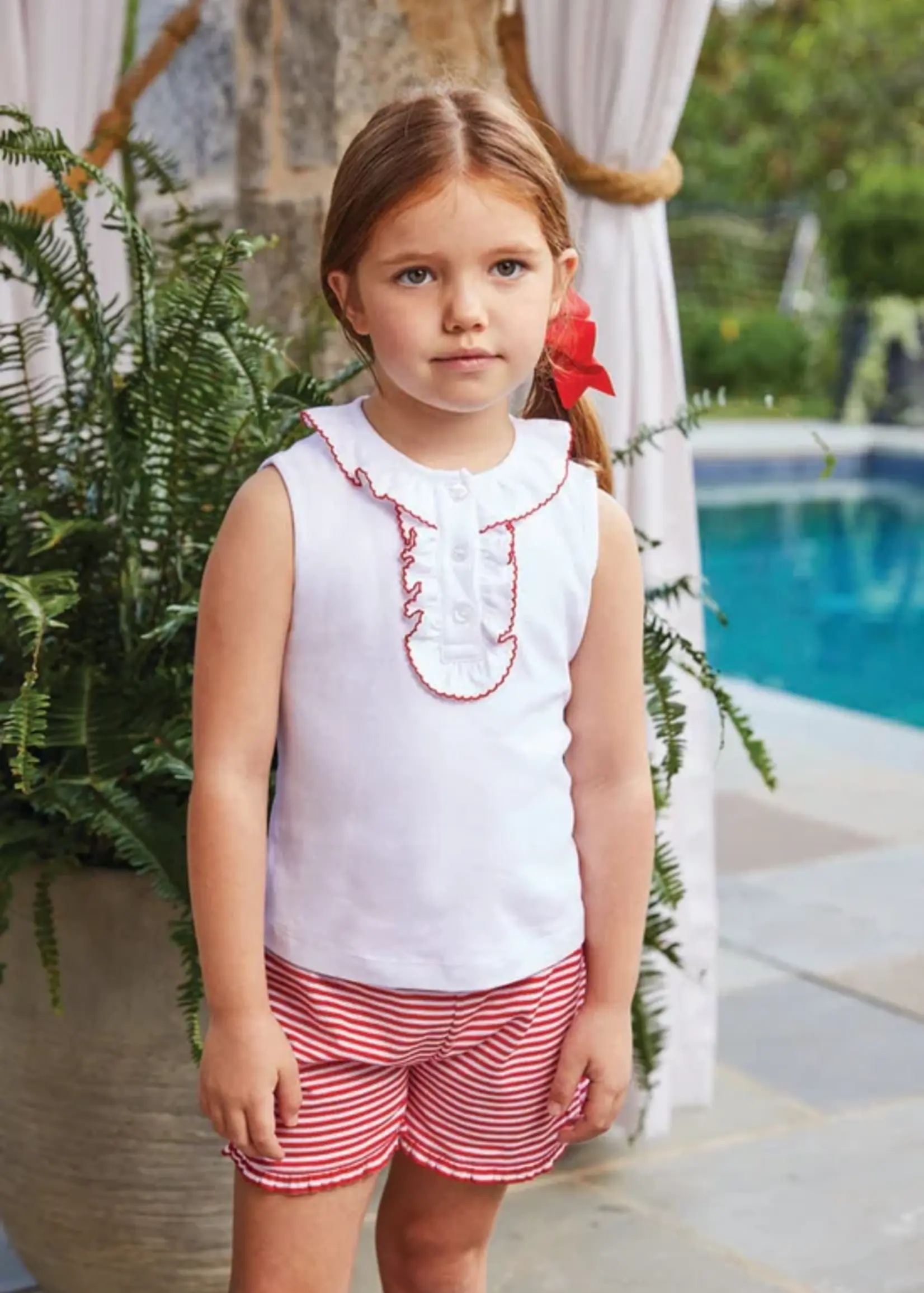 Little English Ruffled Henley