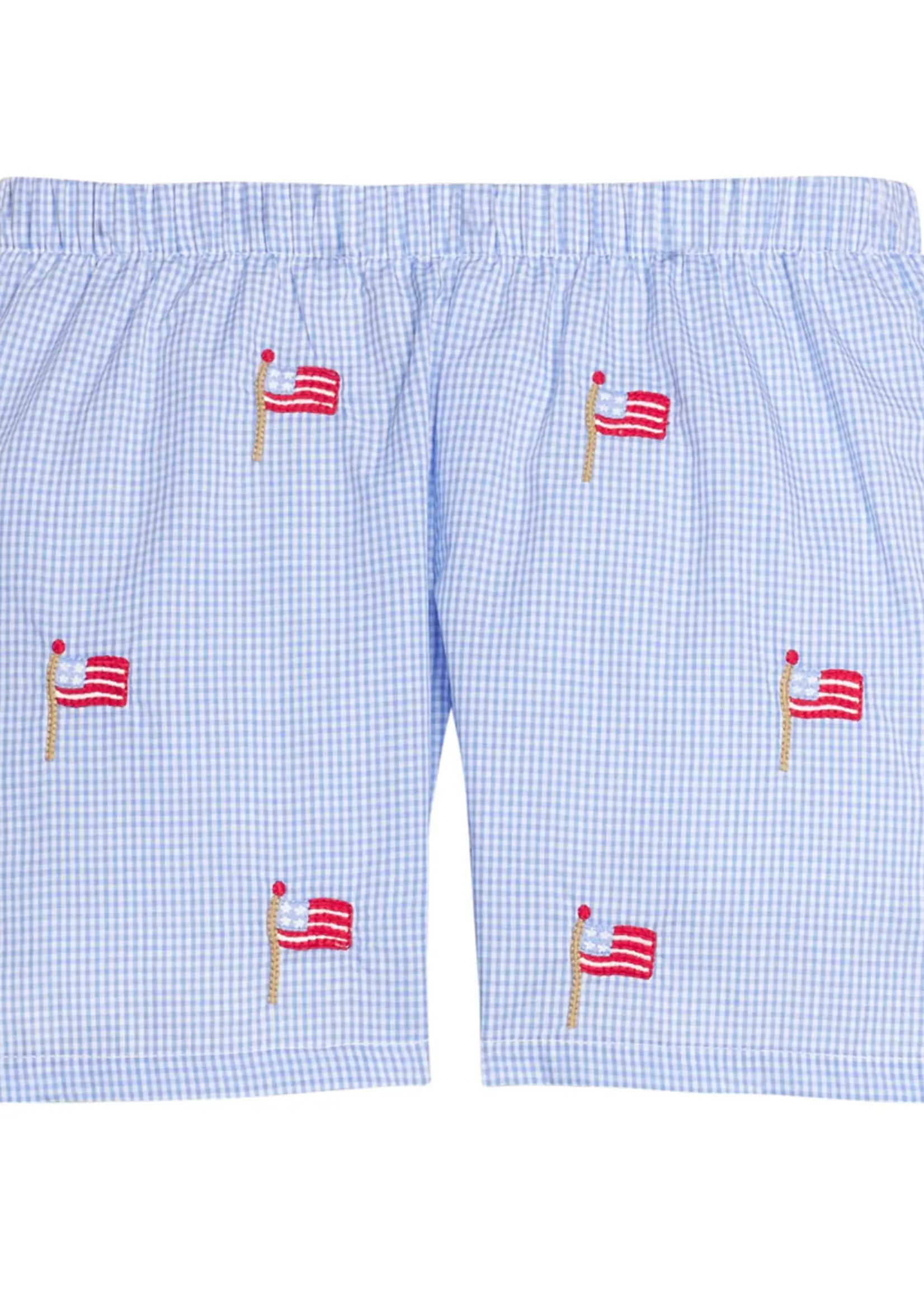 Little English Embroidered Basic Short