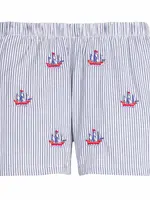 Little English Embroidered Basic Short