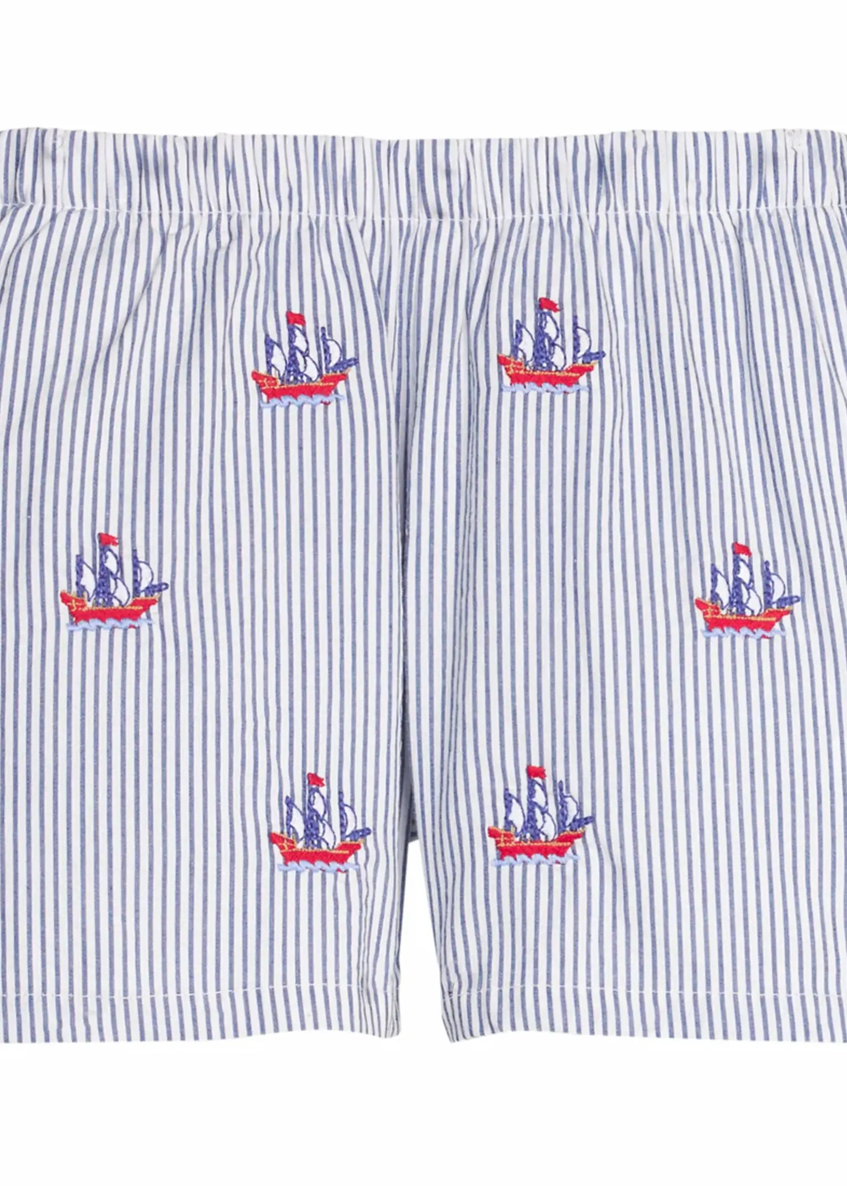 Little English Embroidered Basic Short