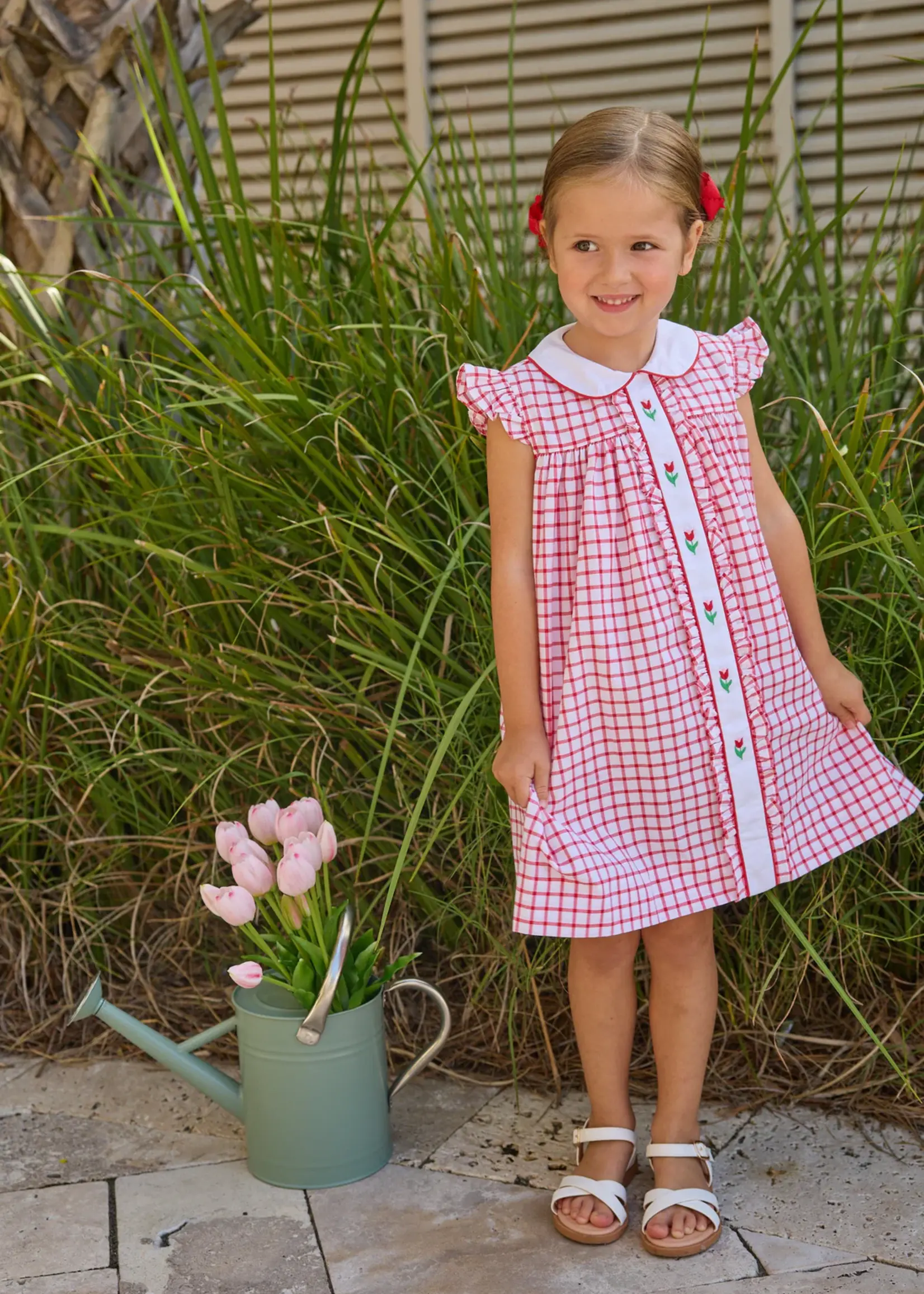 Little English Ruffled Sally Dress