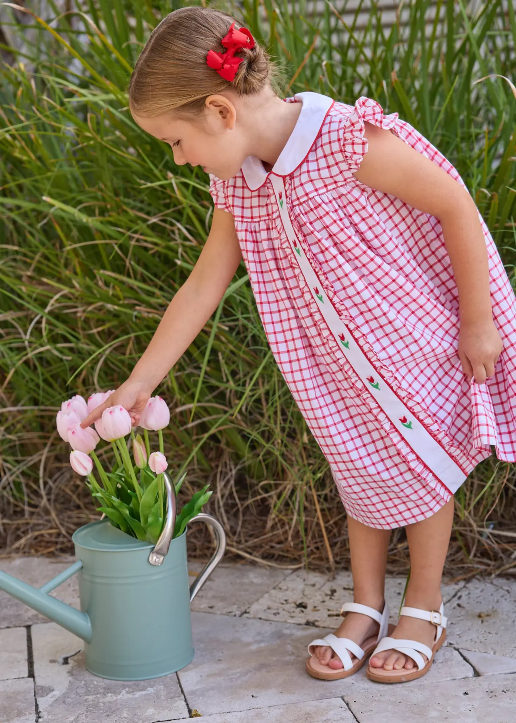 Little English Ruffled Sally Dress