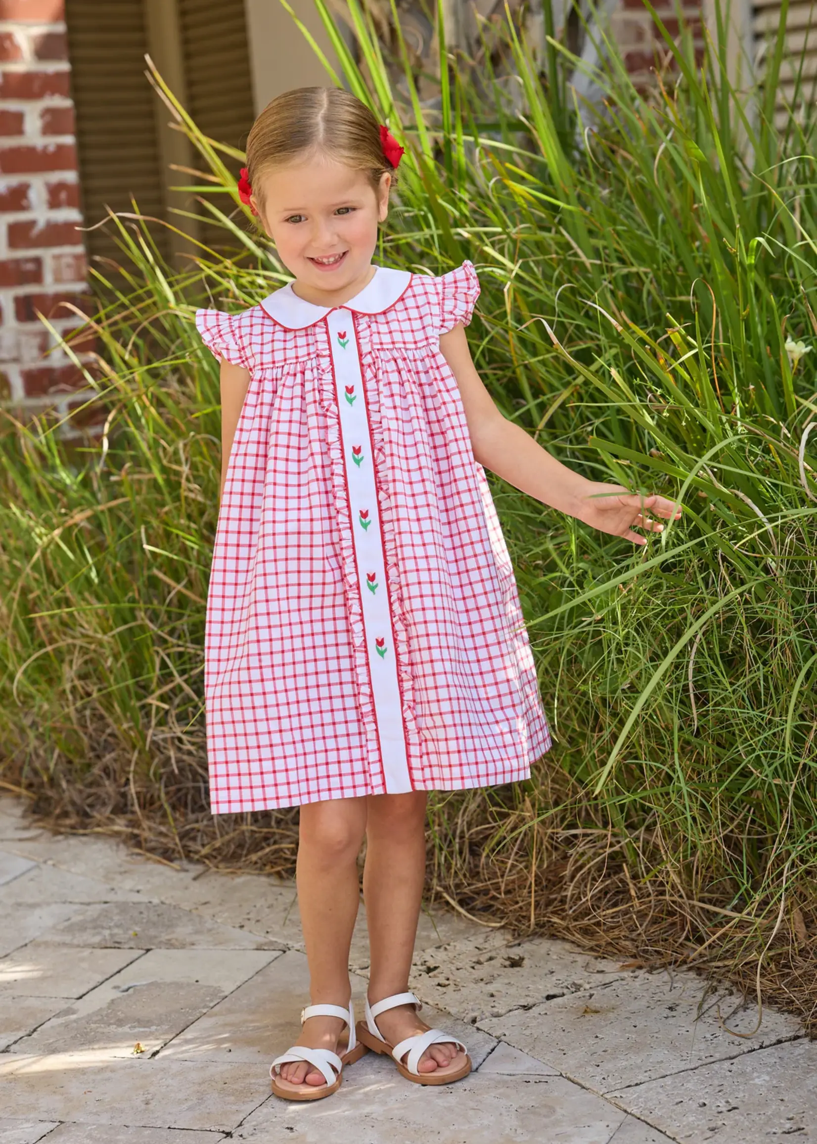 Little English Ruffled Sally Dress