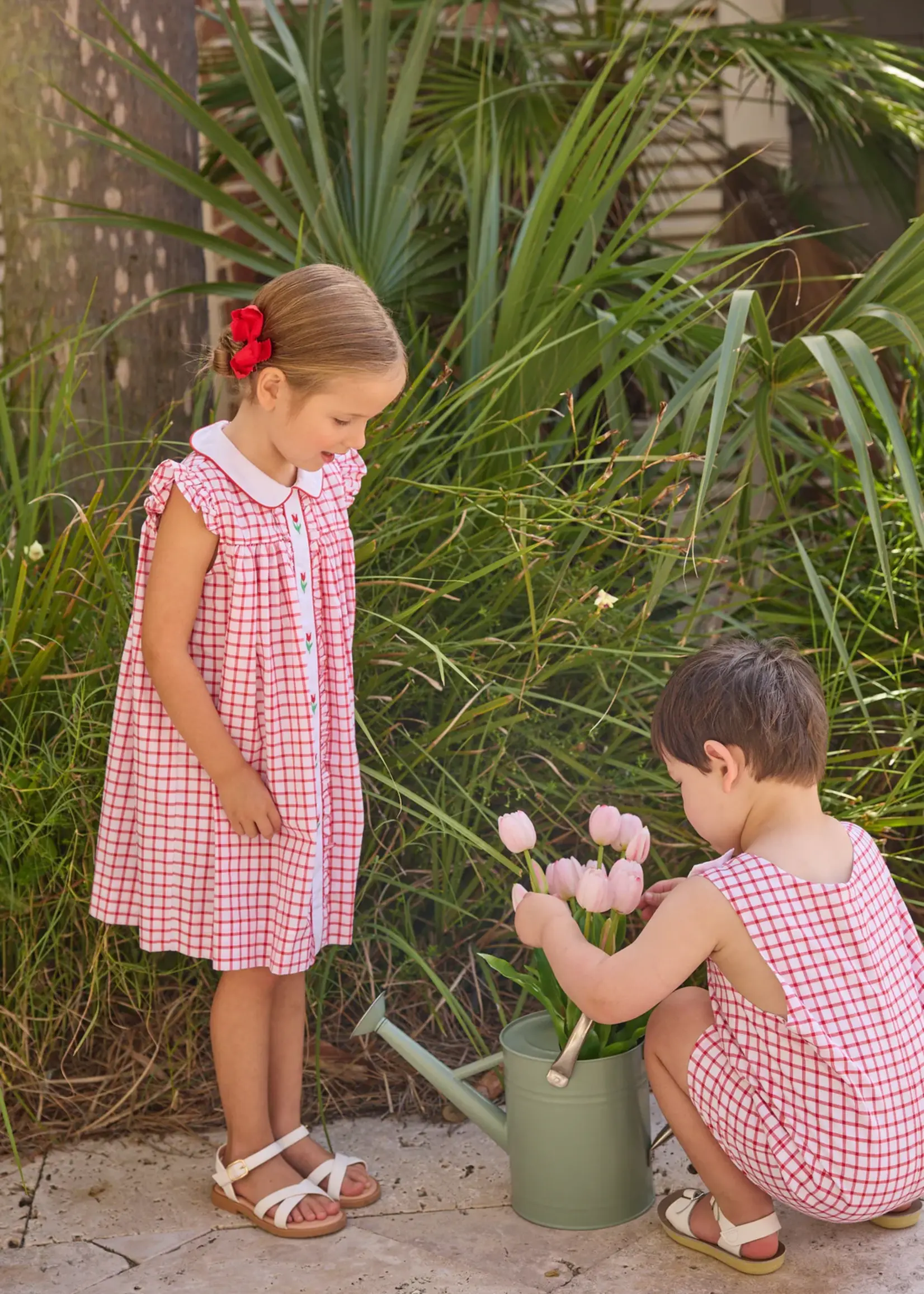Little English Ruffled Sally Dress
