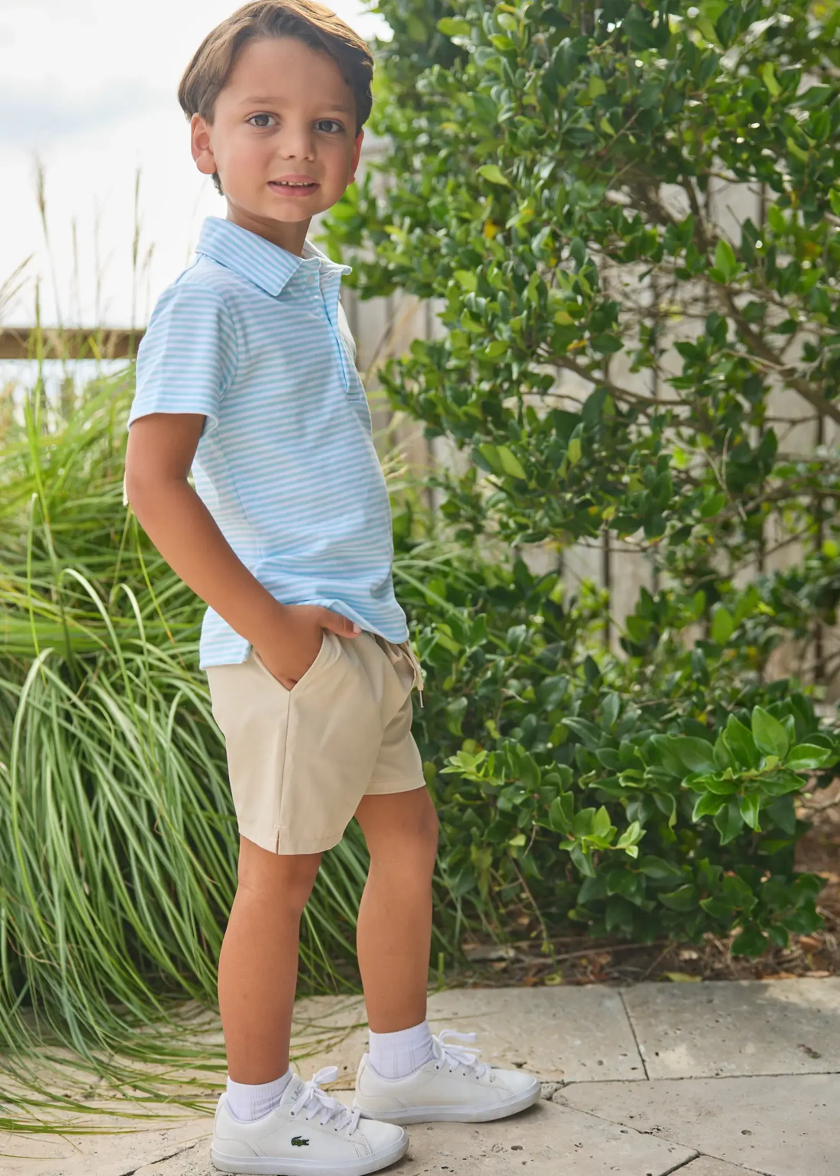 Little English Short Sleeve Polo