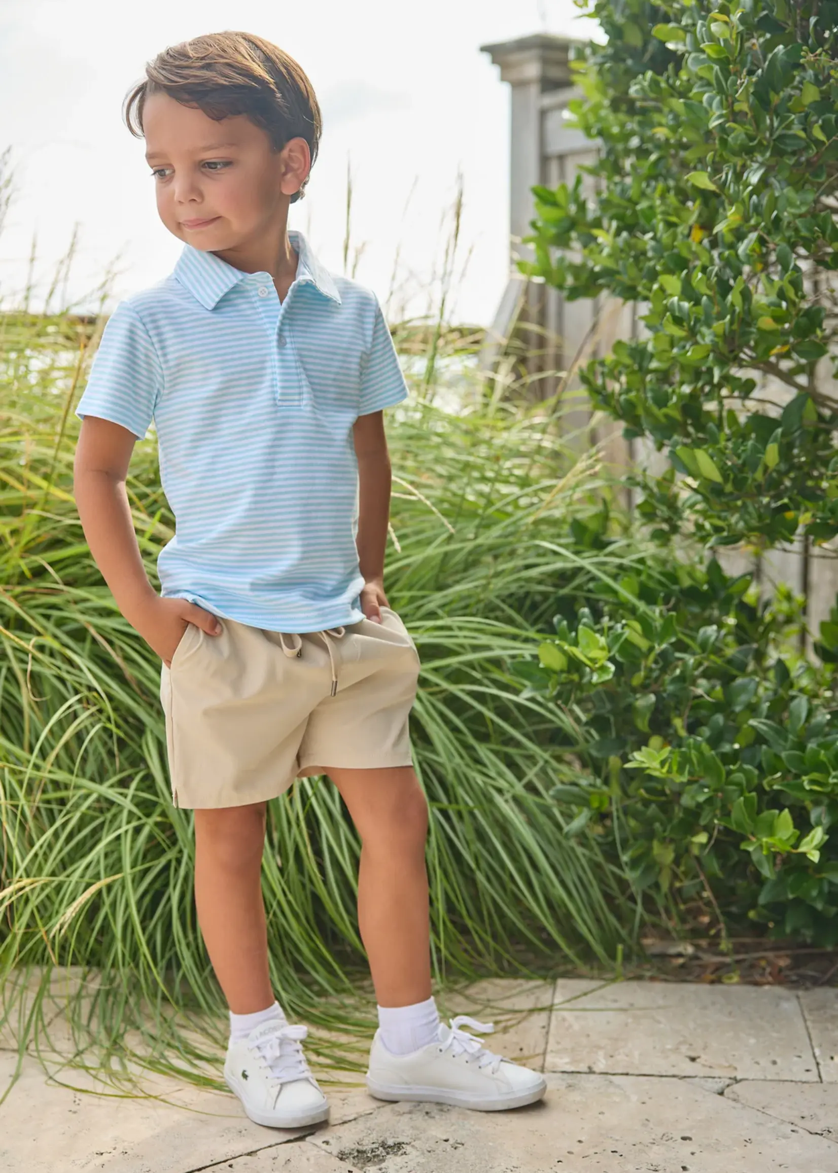 Little English Short Sleeve Polo