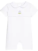 Little English Crochet Ream Romper