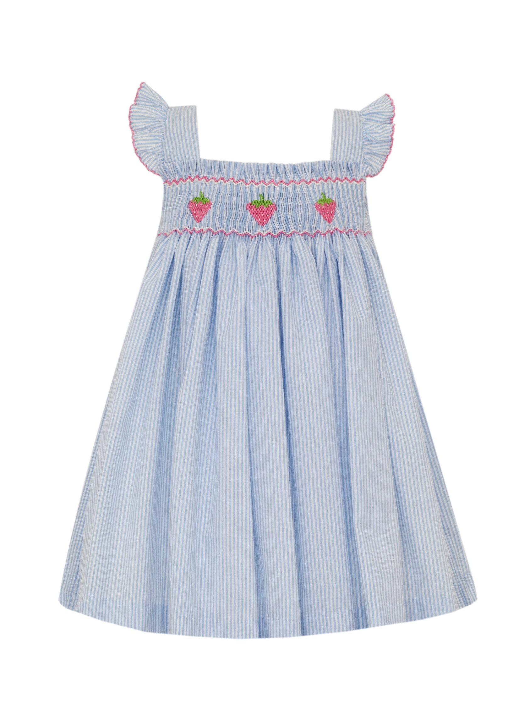 Petit Bebe Strawberry Strap Sundress
