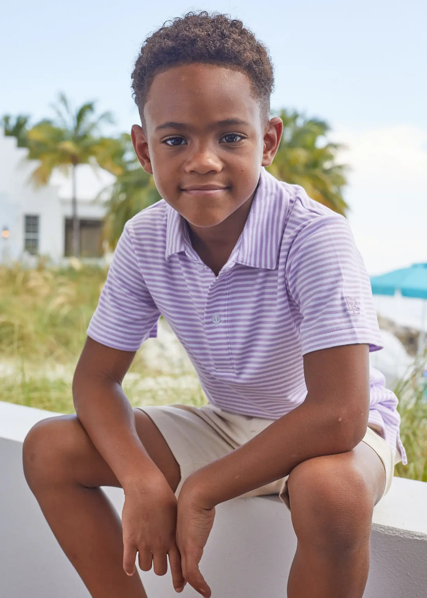 Little English Short Sleeve Polo