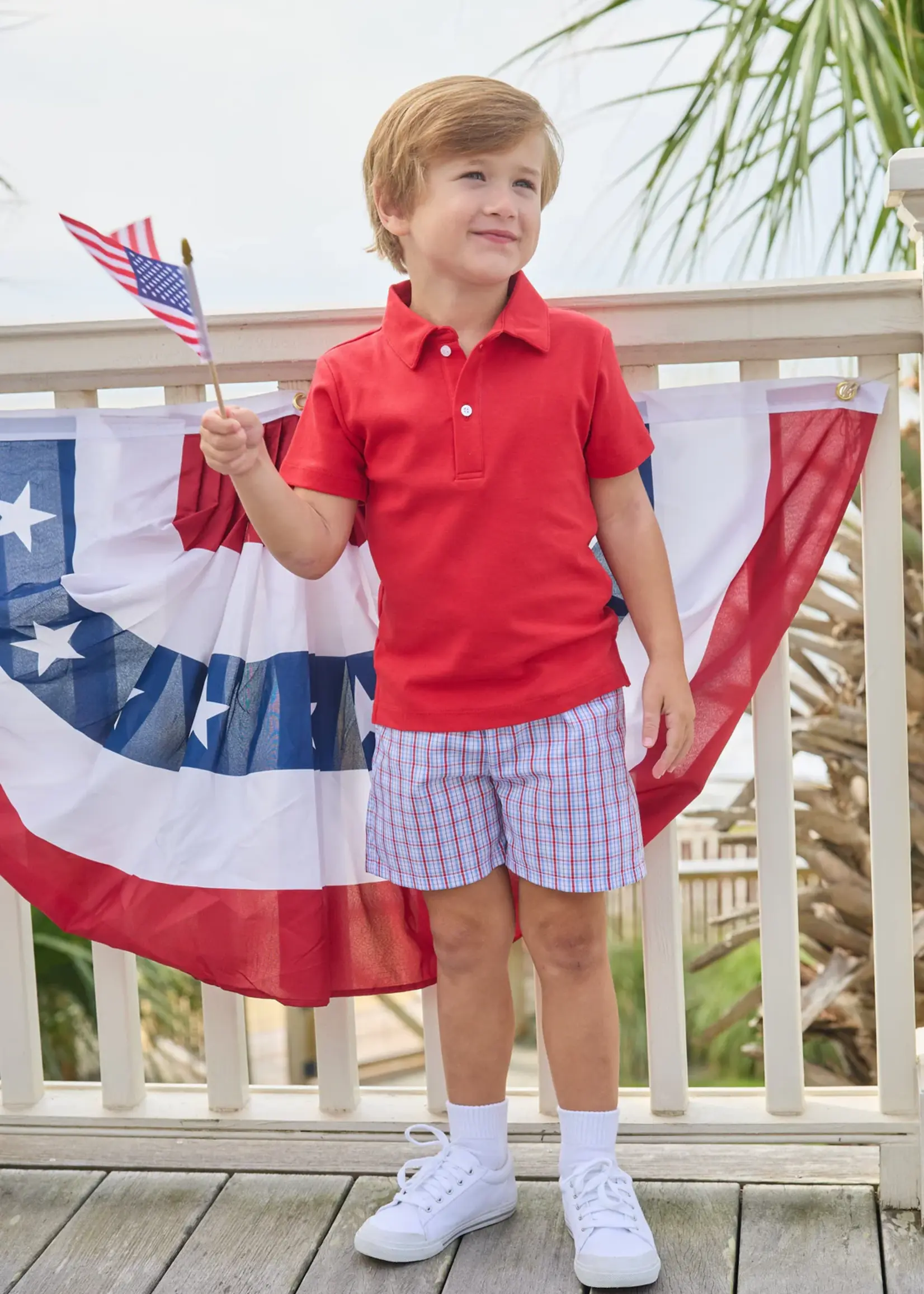 Little English Short Sleeve Polo