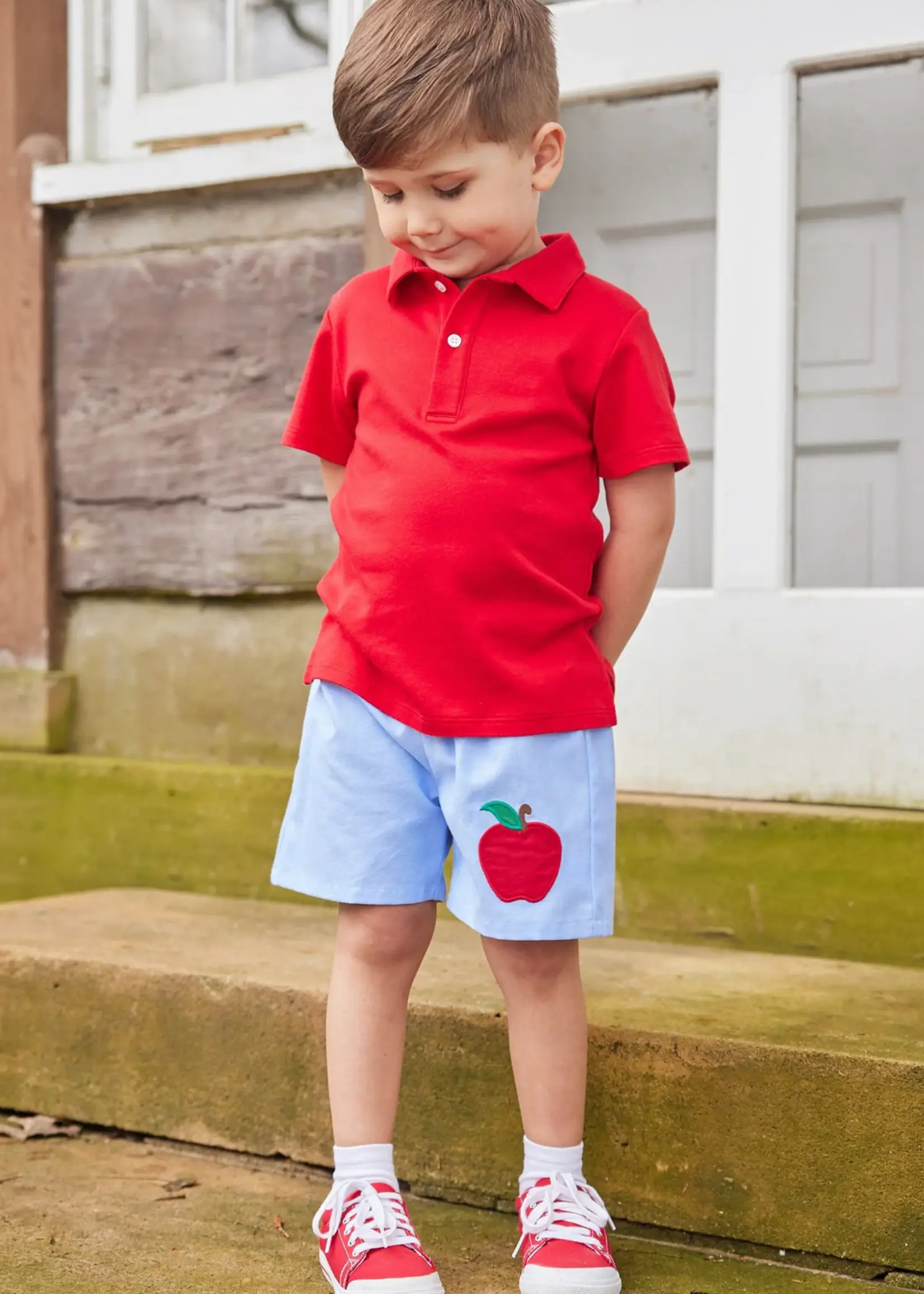 Little English Short Sleeve Polo