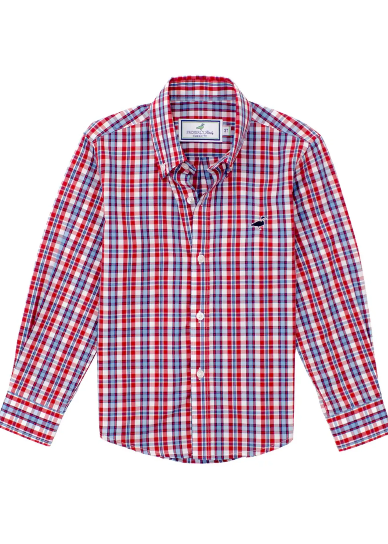 Properly Tied Boys Seasonal Sportshirt