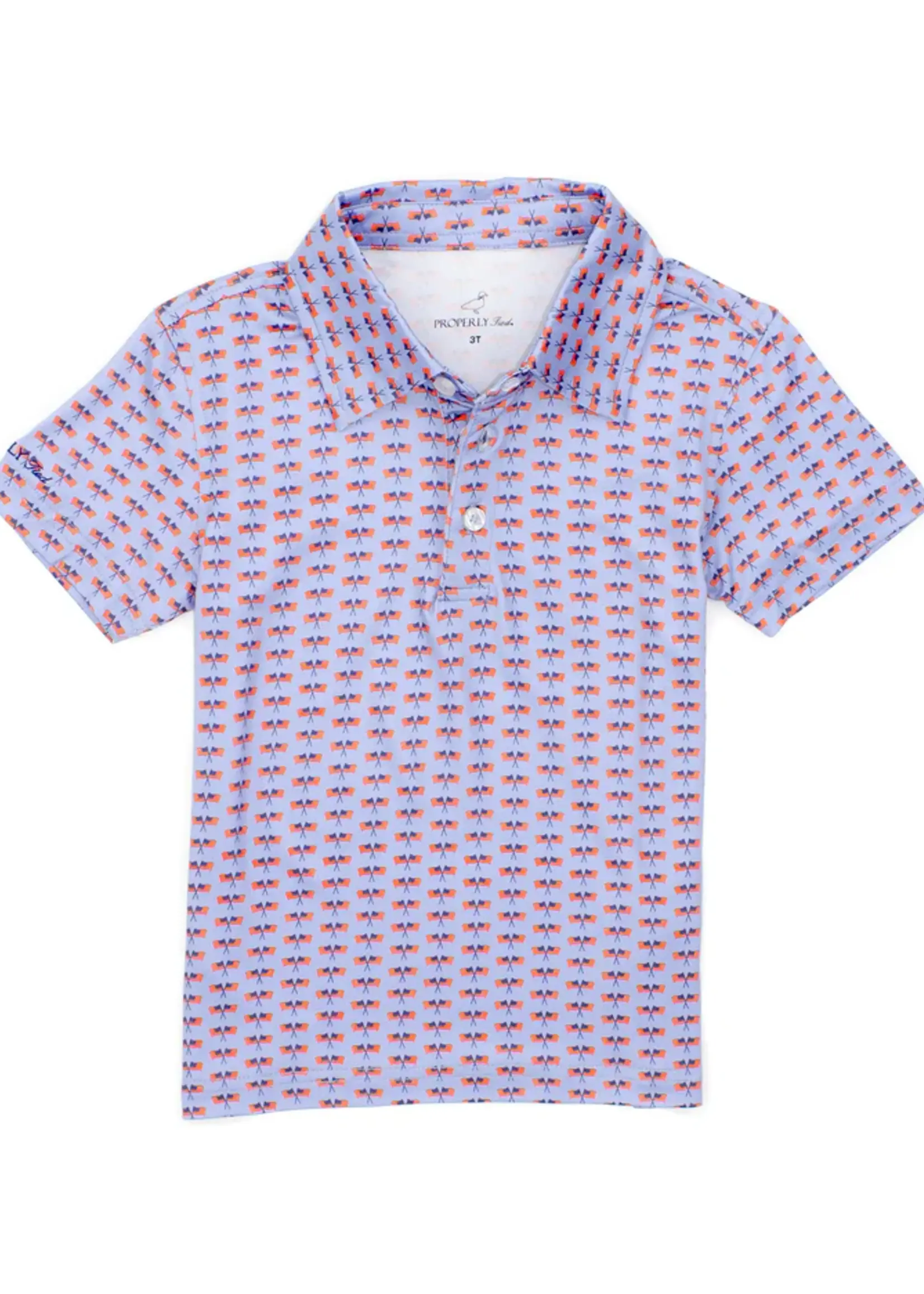 Properly Tied Boys Inlet Polo