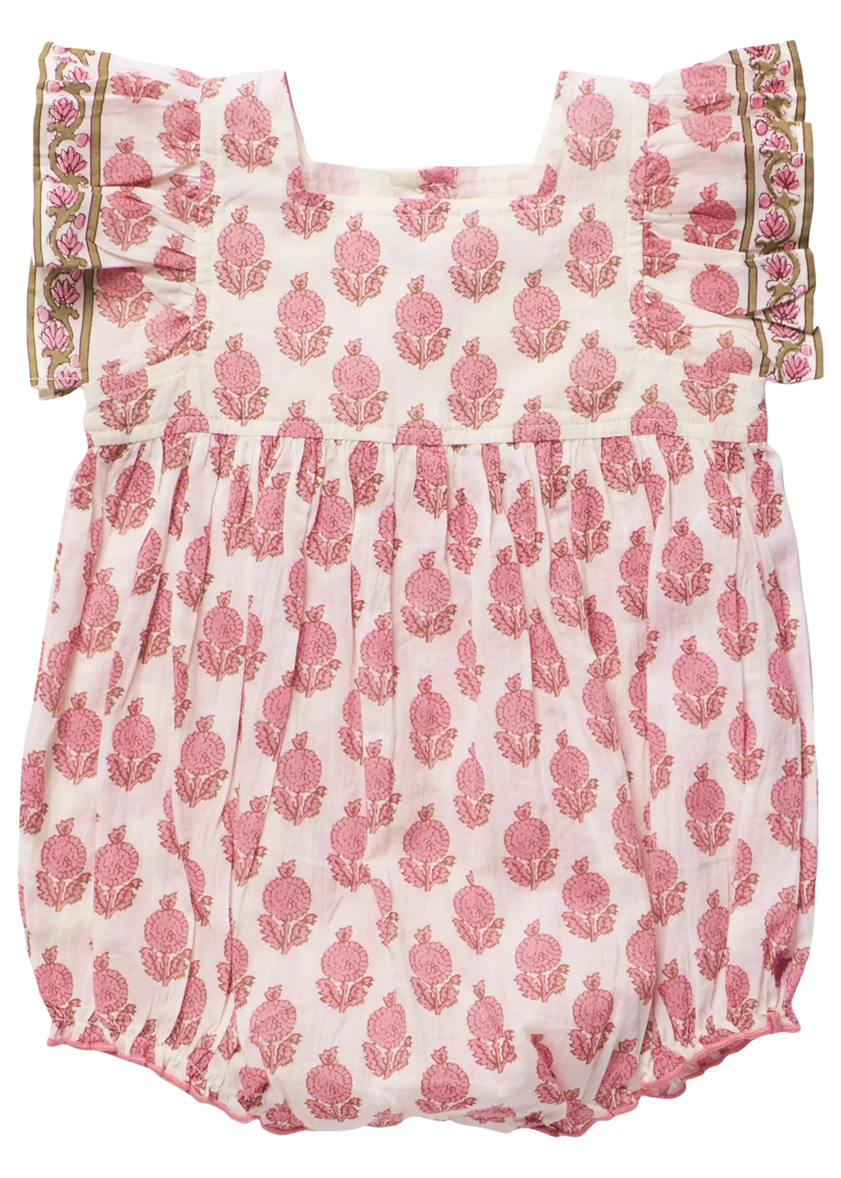 Pink Chicken Baby Girls Elsie Bubble
