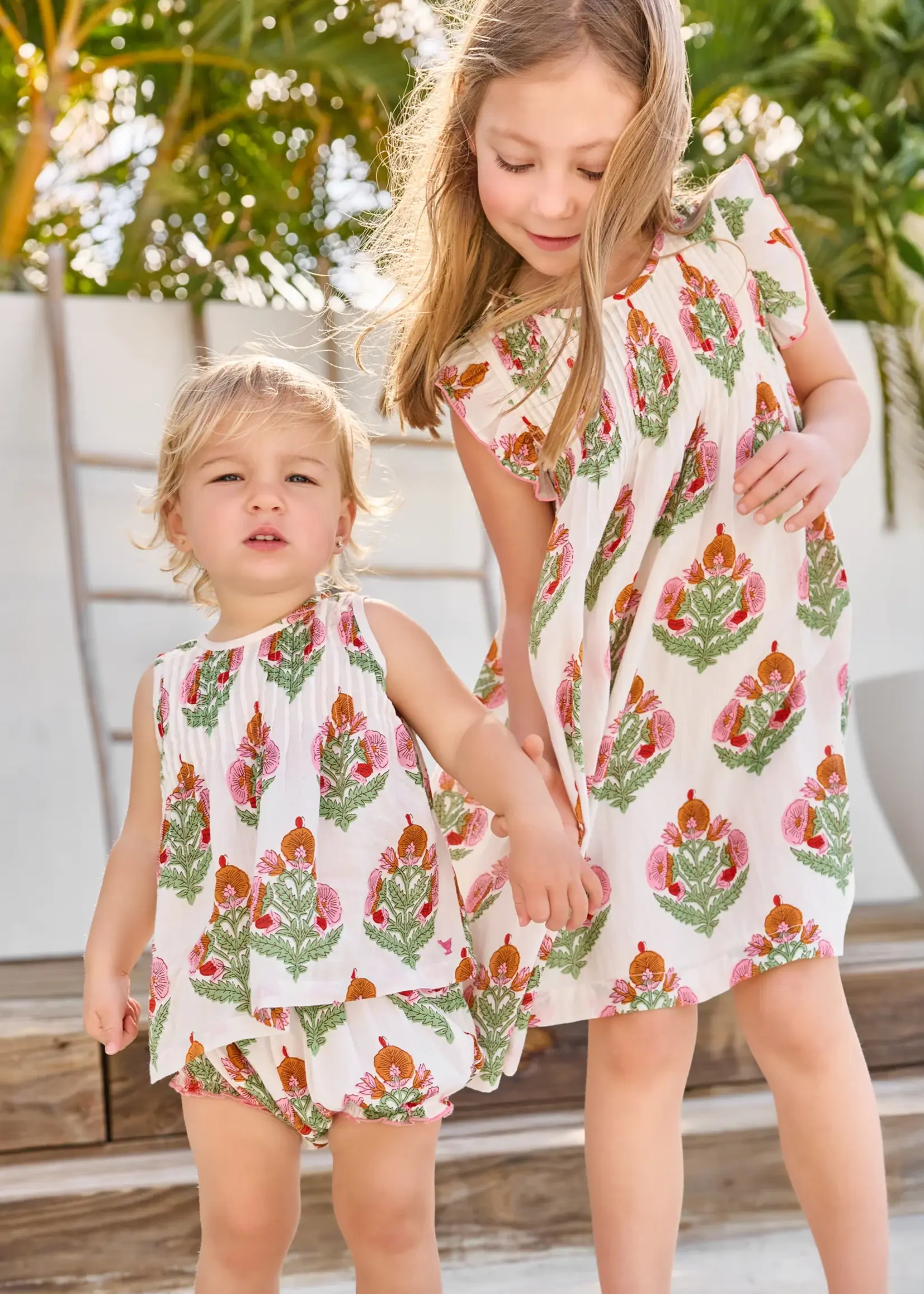 Pink Chicken Girls Jaipur Dress
