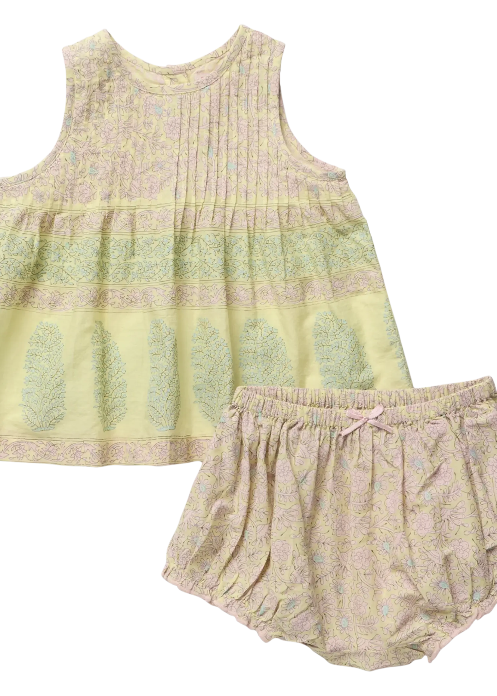 Pink Chicken Baby Girls Jaipur 2-PC Set