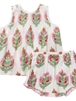 Pink Chicken Baby Girls Jaipur 2-PC Set