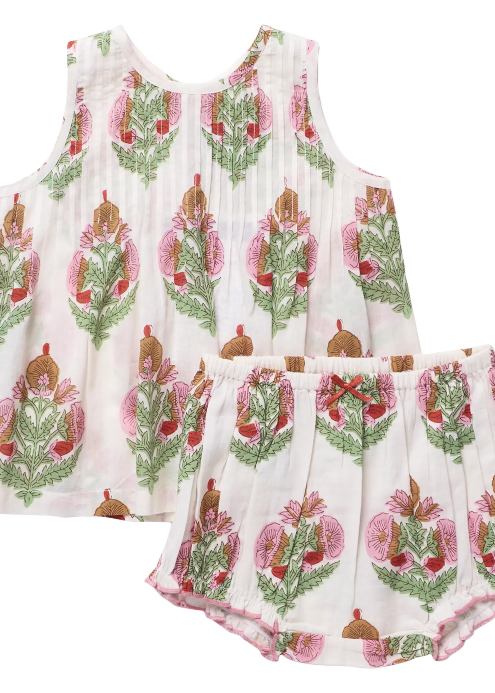 Pink Chicken Baby Girls Jaipur 2-PC Set