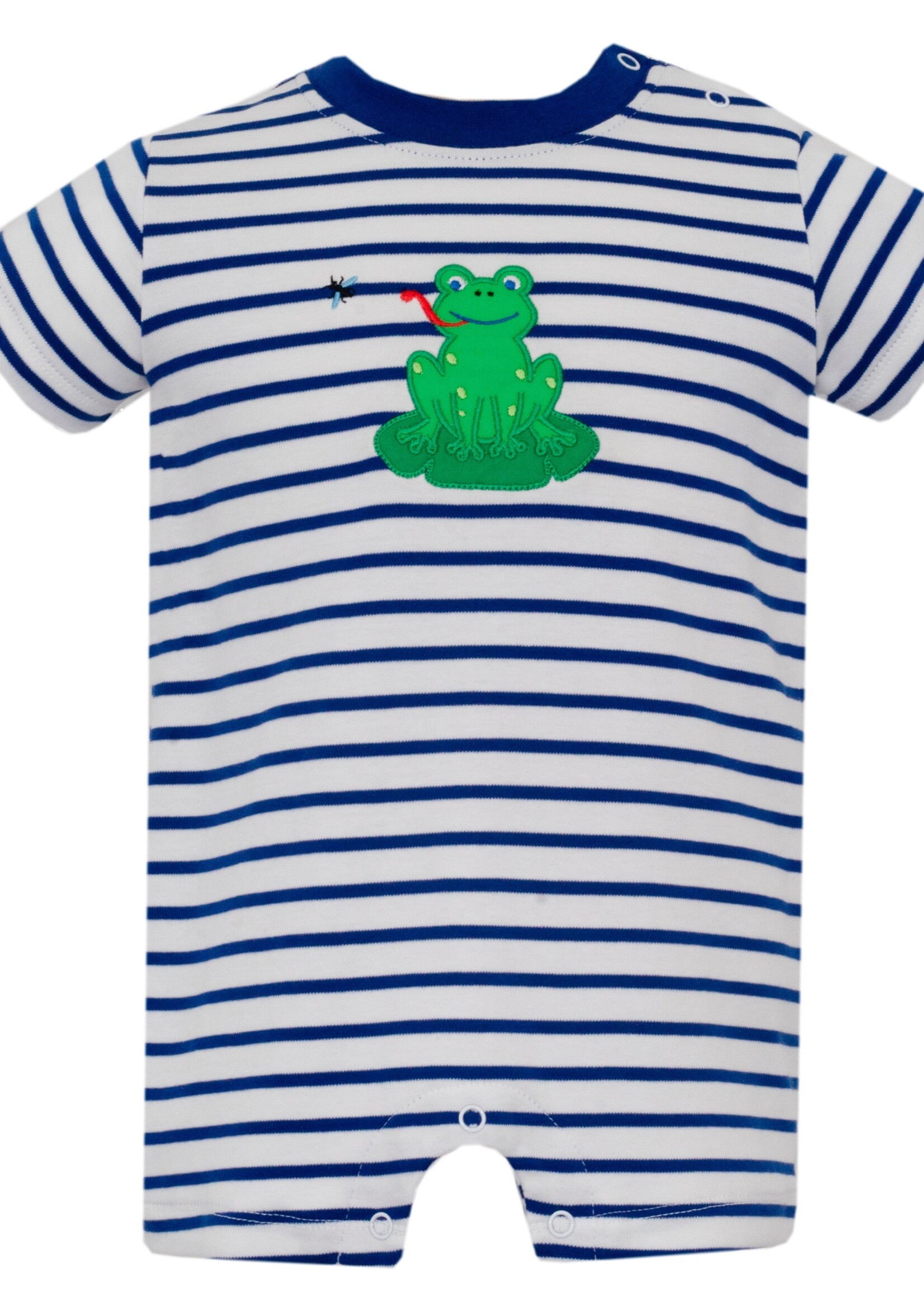 Claire and Charlie Frog Short Romper