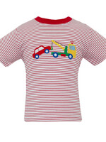 Claire and Charlie Tow Truck Boy T-Shirt S/S