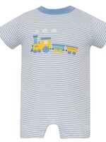 Claire and Charlie TRAIN Short Romper