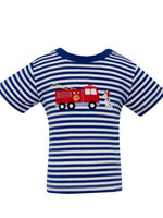 Claire and Charlie FIRETRUCK Boy T-Shirt S/S