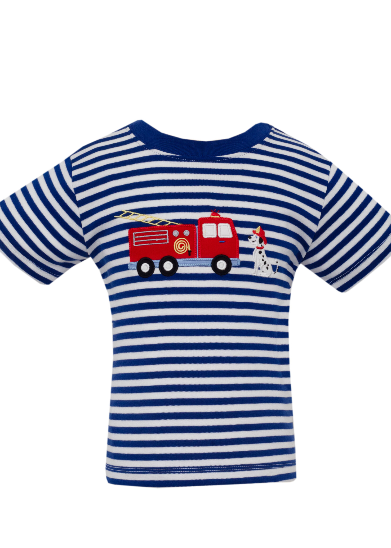 Claire and Charlie FIRETRUCK Boy T-Shirt S/S