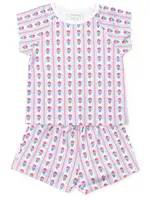 Lila + Hayes EMERY SHORT SET