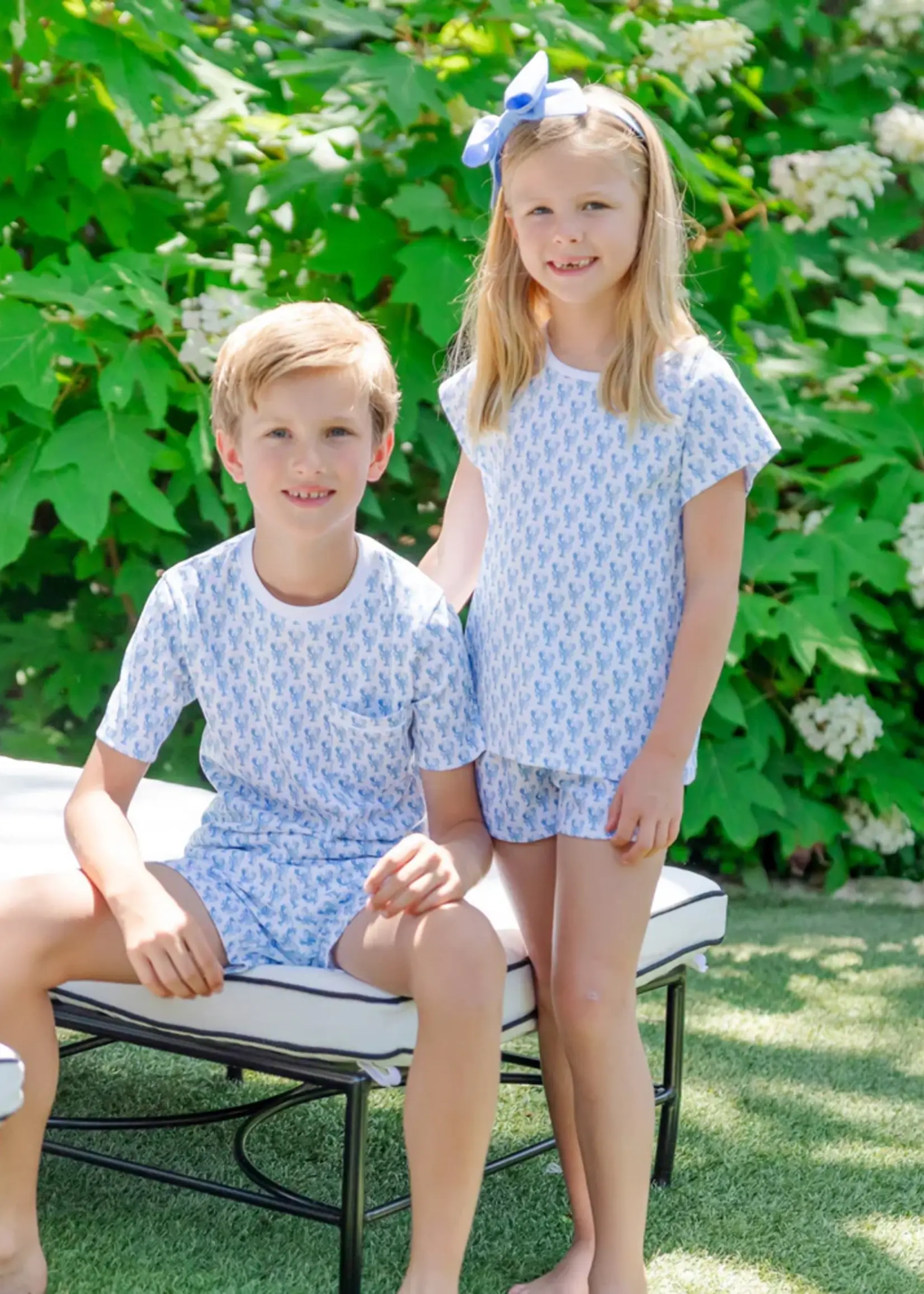 Lila + Hayes EMERY SHORT SET