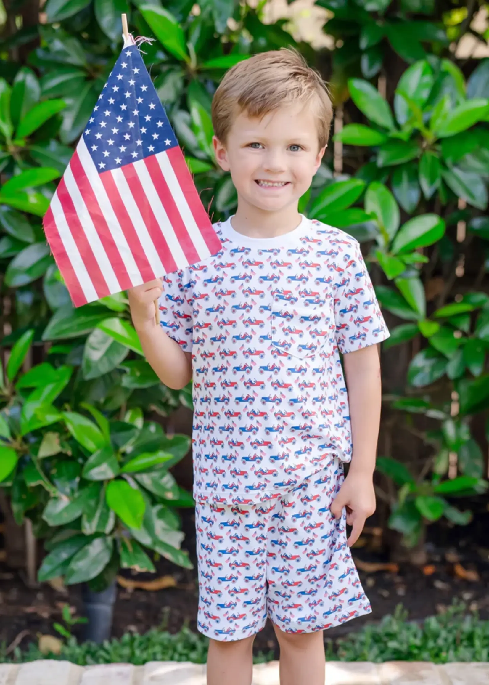 Lila + Hayes Charles Boys' Short Set