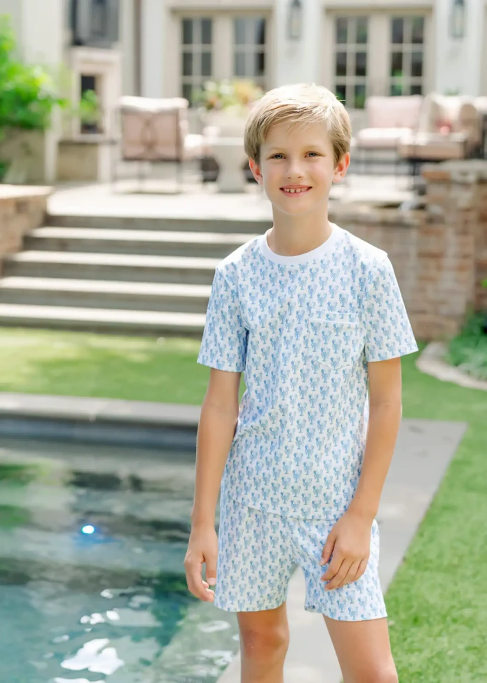 Lila + Hayes Charles Boys' Short Set
