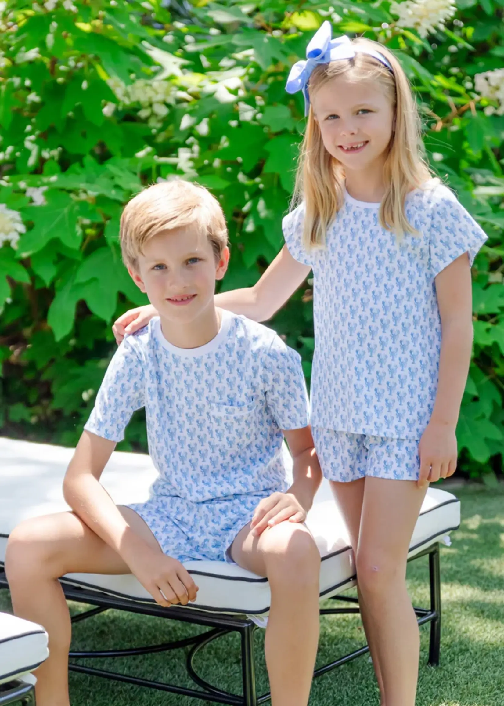 Lila + Hayes Charles Boys' Short Set
