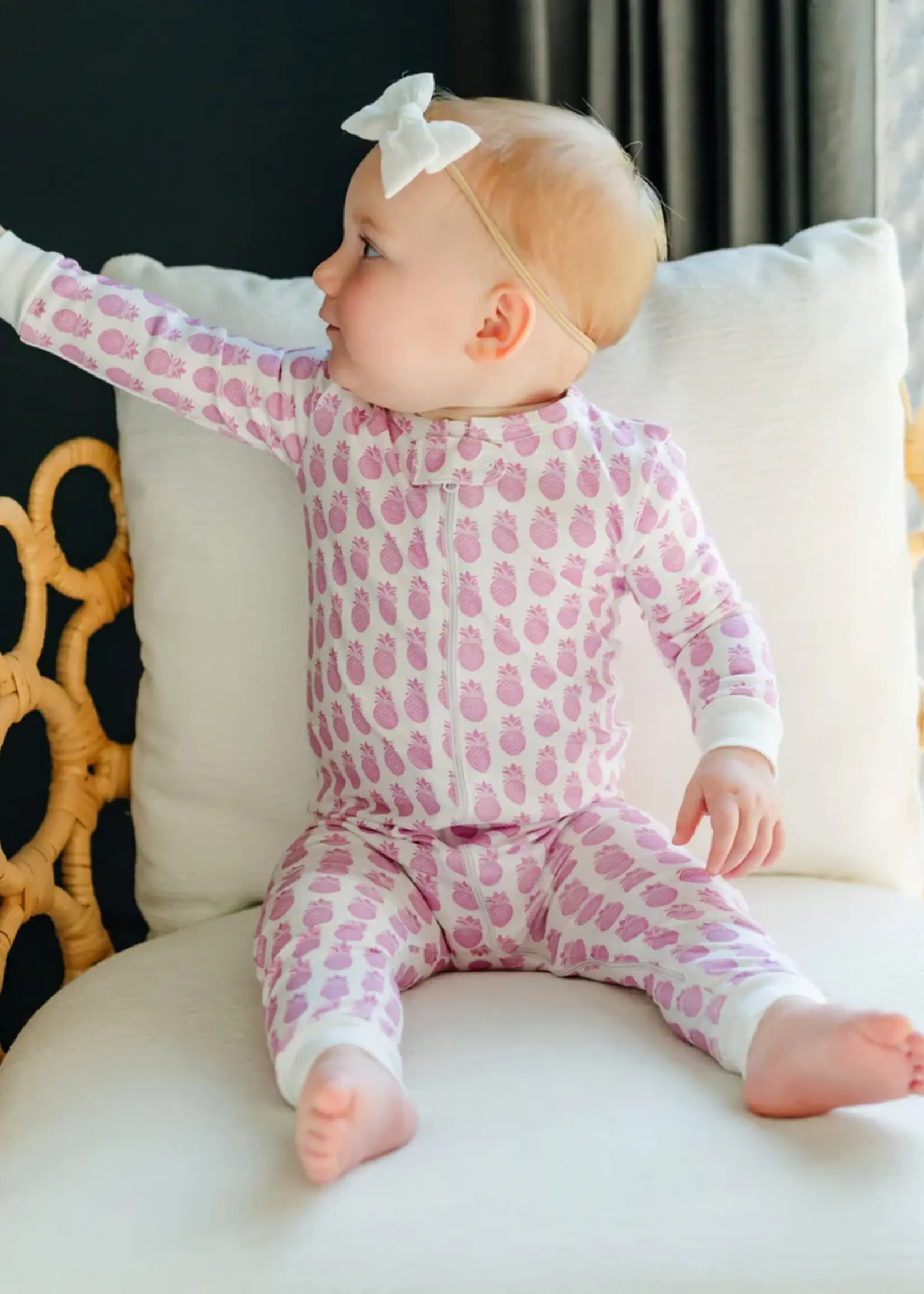 Lila + Hayes Parker Zipper Pajama