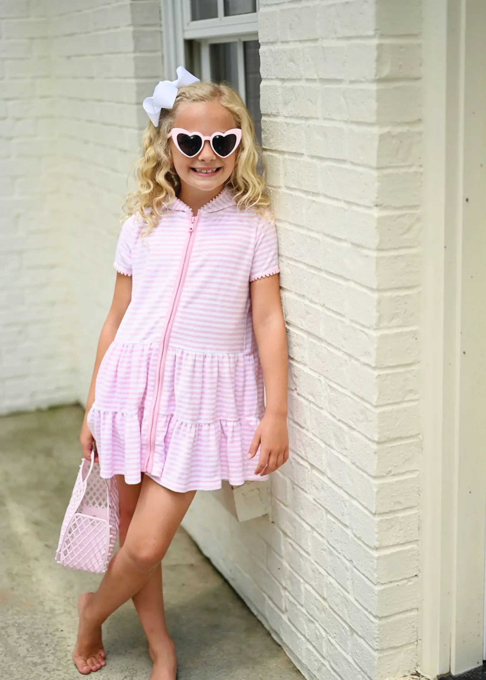 James and Lottie Terrycloth Coverup