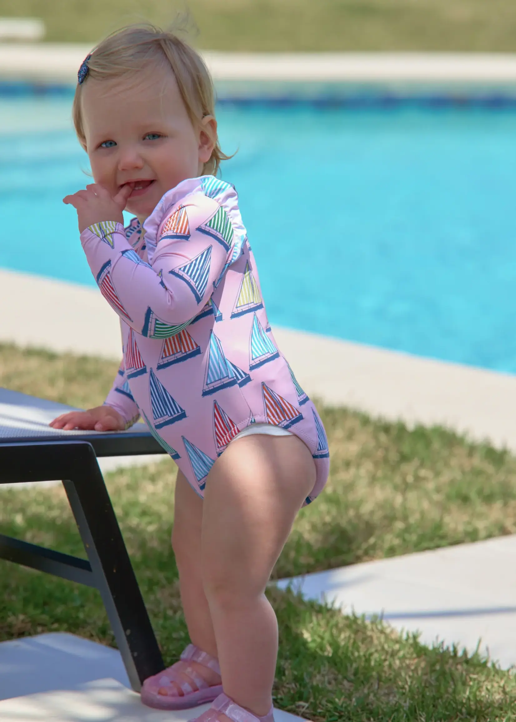 Pink Chicken Baby Girls Rachel Suit