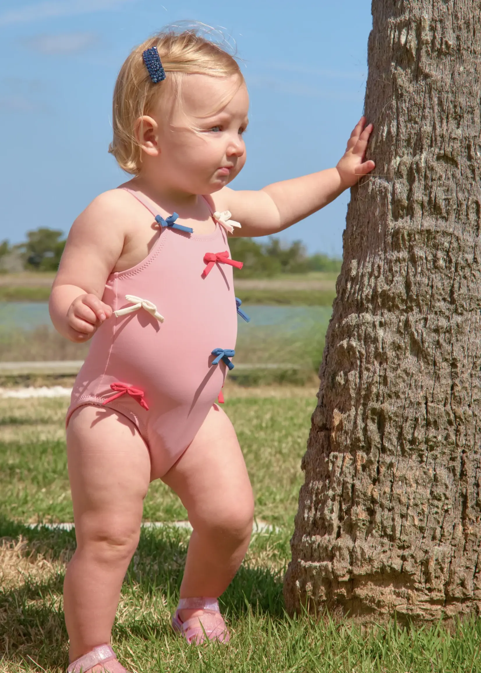 Pink Chicken Baby Girls Lottie Suit