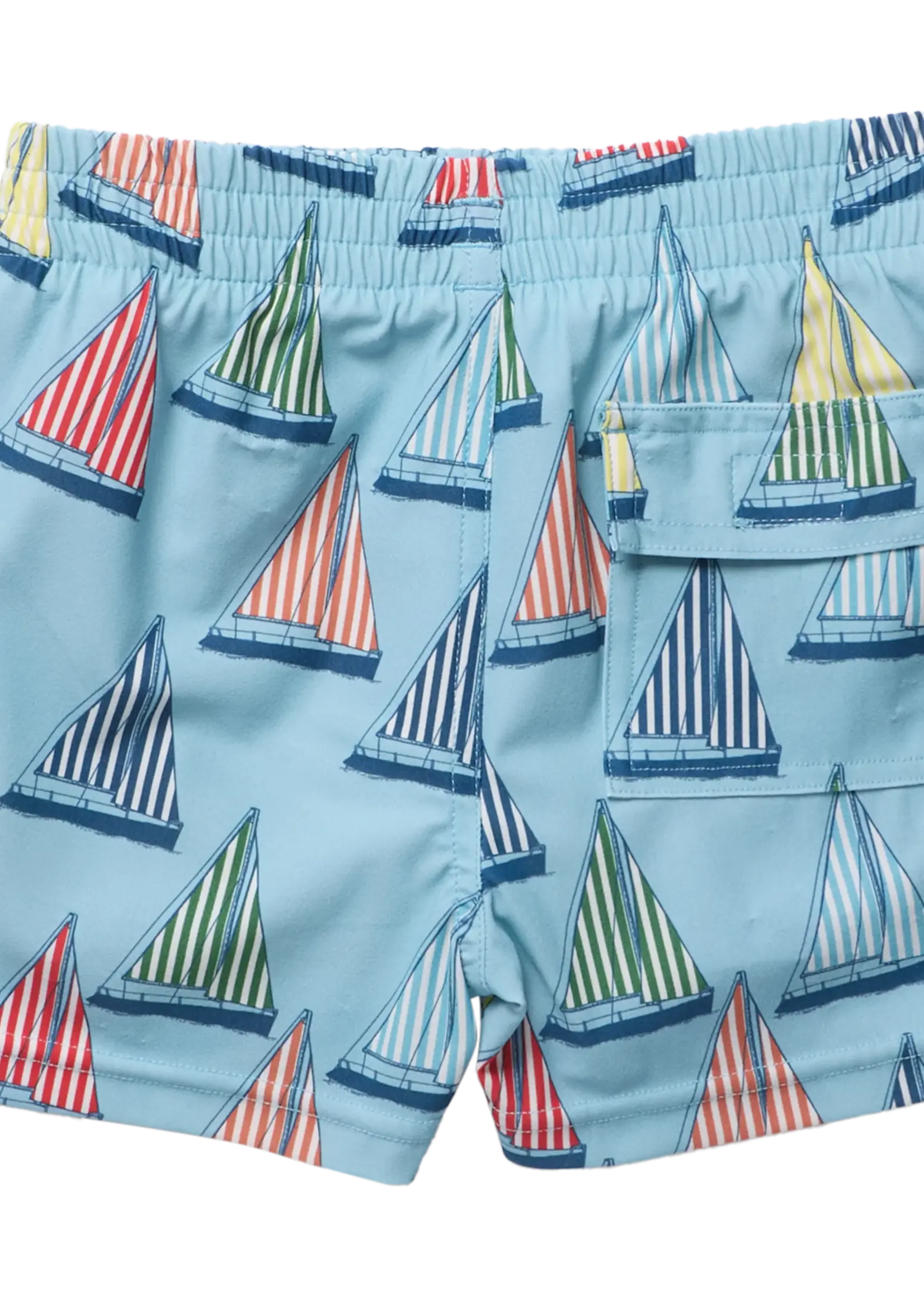 Pink Chicken baby boys swim trunk