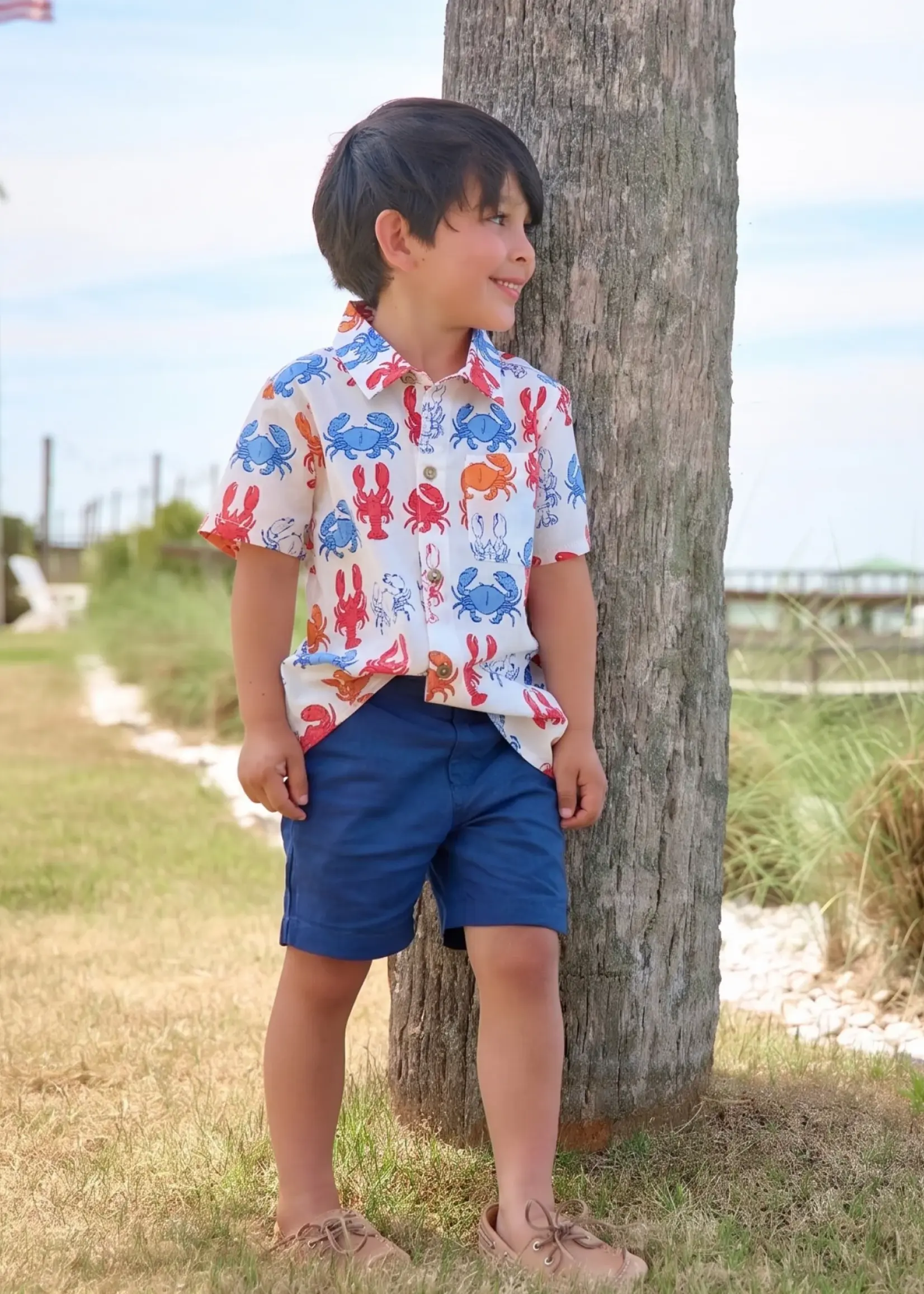 Pink Chicken Boys Jack Shirt